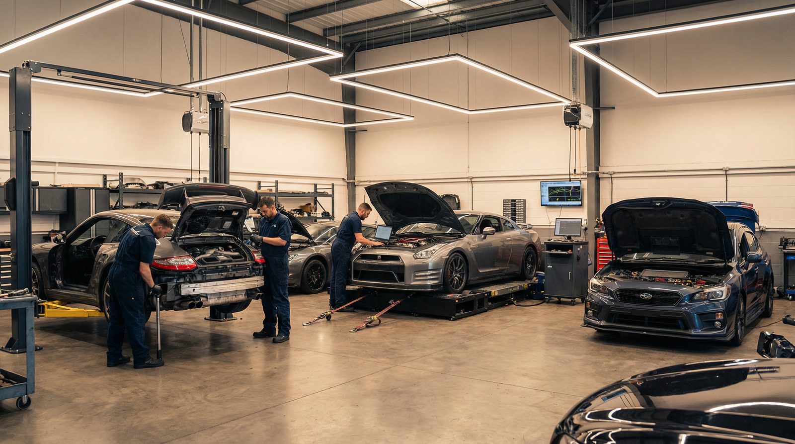 海角网汽车改装工坊视频 - 专业改装现场